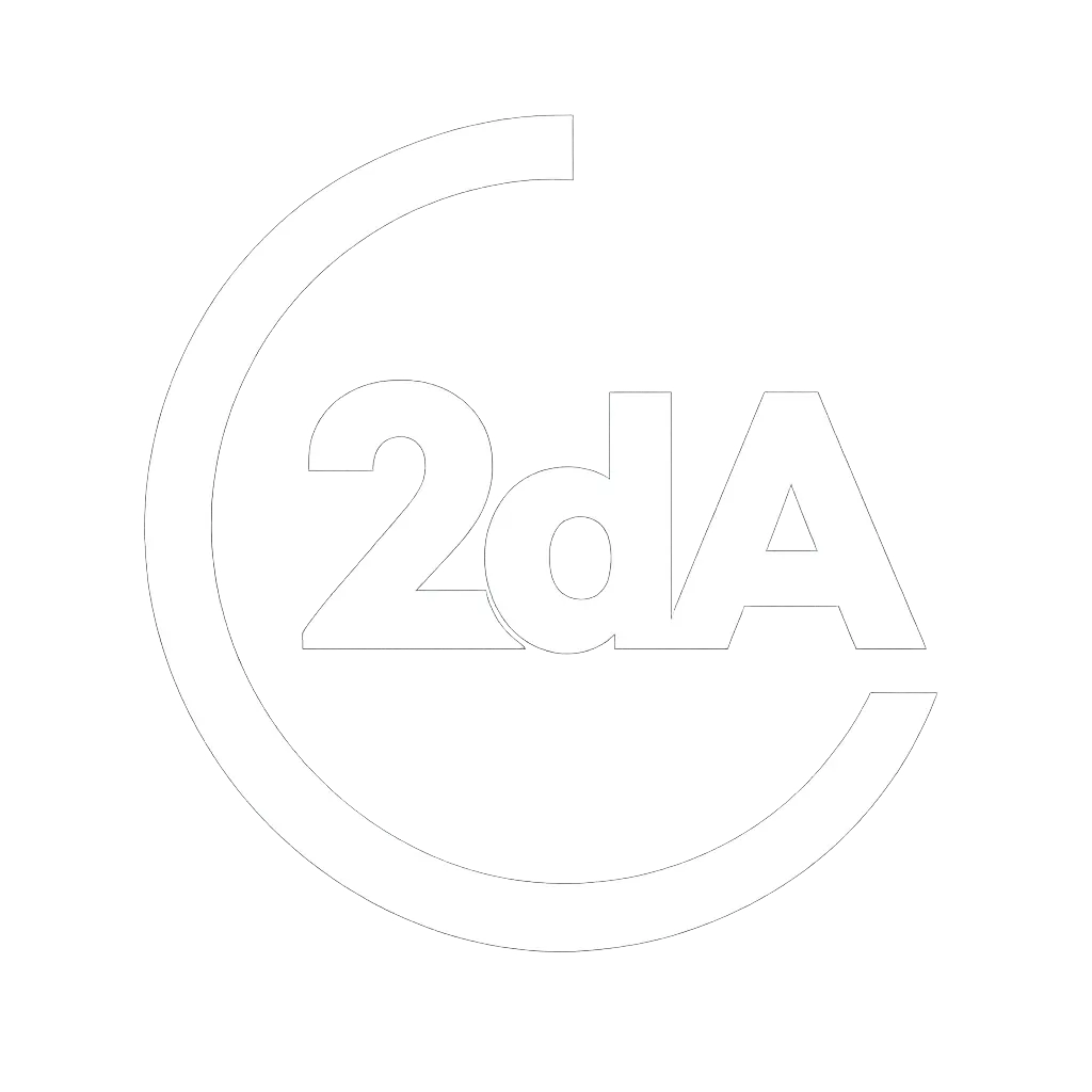 2dA logo