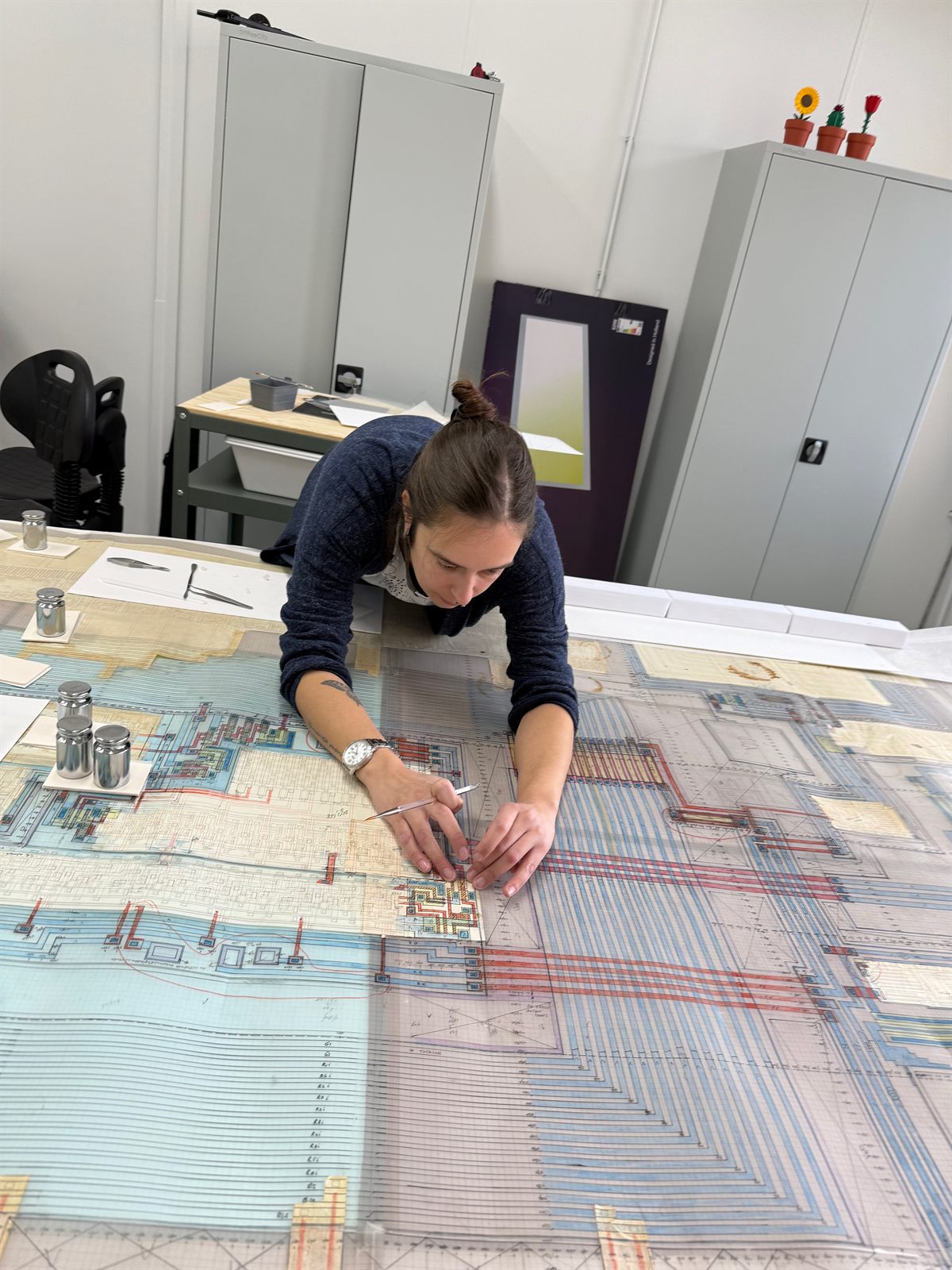 Handmatige behandeling van bijzonder archiefmateriaal