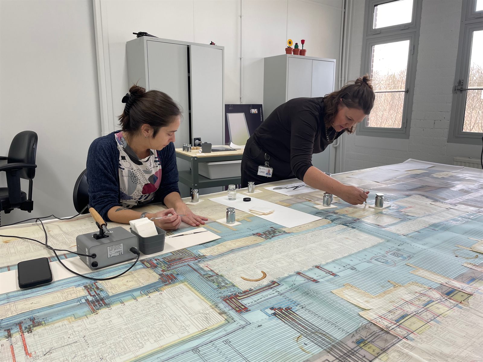 Behandeling van archiefmateriaal voor veilig vervolggebruik