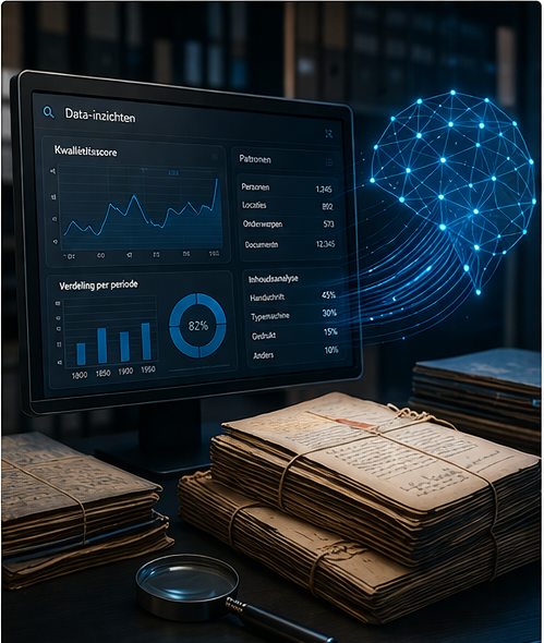 AI services for archives and document environments