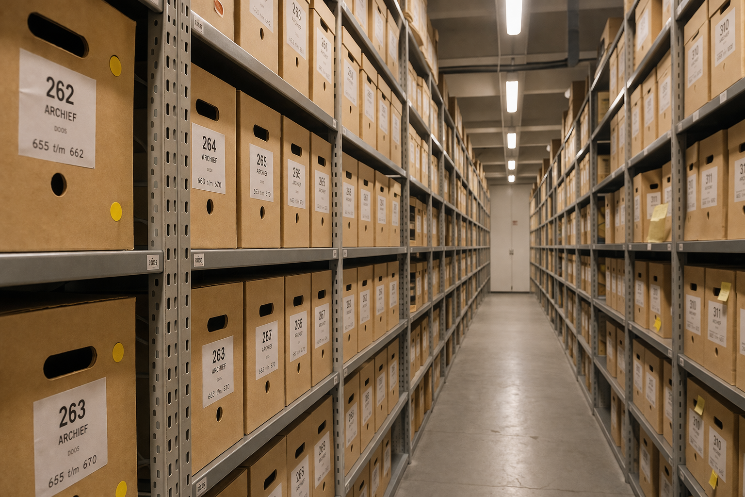 Depot management and retrieval workflows